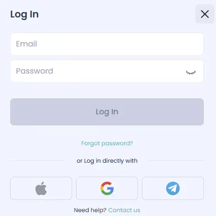 Gemakkelijk in te loggen bij Booms Bet Casino