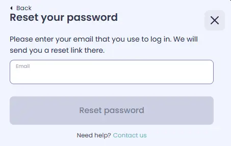 Je wachtwoord online wijzigen bij Booms Bet Casino